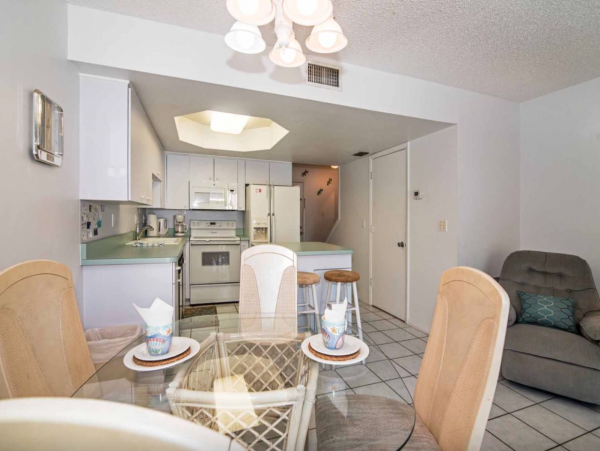 Value Two Bedroom Rental Only One Block to the Beach